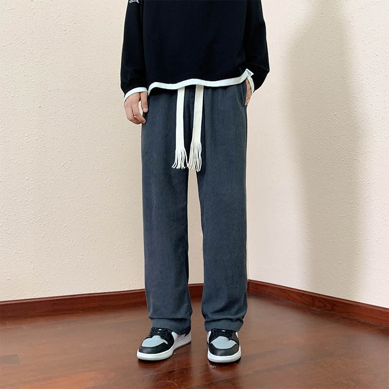 主推高品质男士运动裤灯芯绒裤宽松休闲裤直筒裤CK138P45,男装休闲裤,星座1106-3（原星座1111）