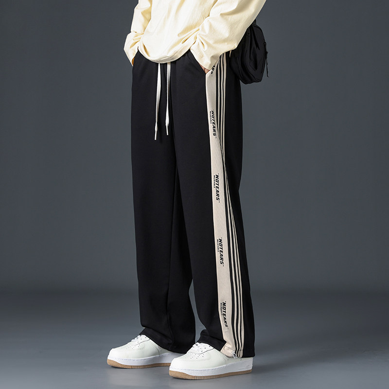 2023男士潮流运动卫裤长裤拖地休闲男直筒裤K301P40,男装休闲裤,星座1106-3（原星座1111）