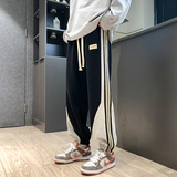 春季男士宽松卫裤个性十足运动裤韩版束脚裤潮XZ1111-652P55，男装休闲裤，星座1106-3（原星座1111）