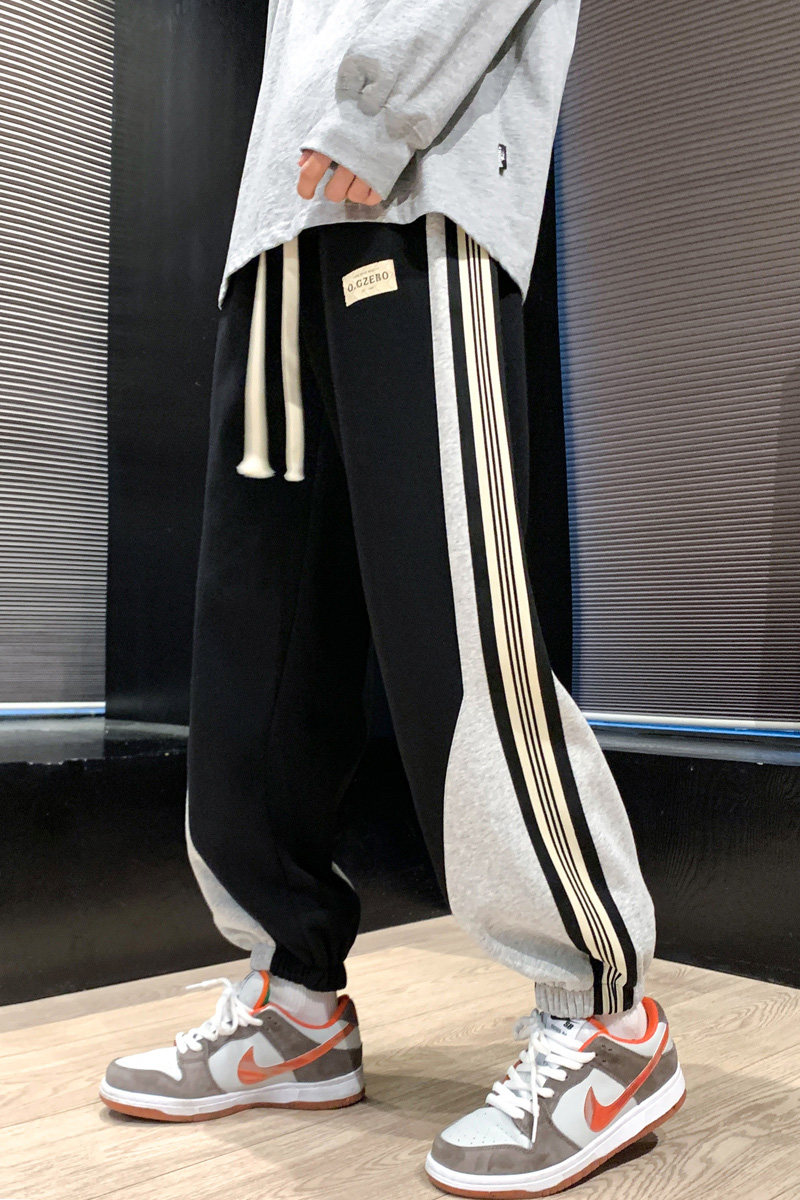 春季男士宽松卫裤个性十足运动裤韩版束脚裤潮XZ1111-652P55,男装休闲裤,星座1106-3（原星座1111）