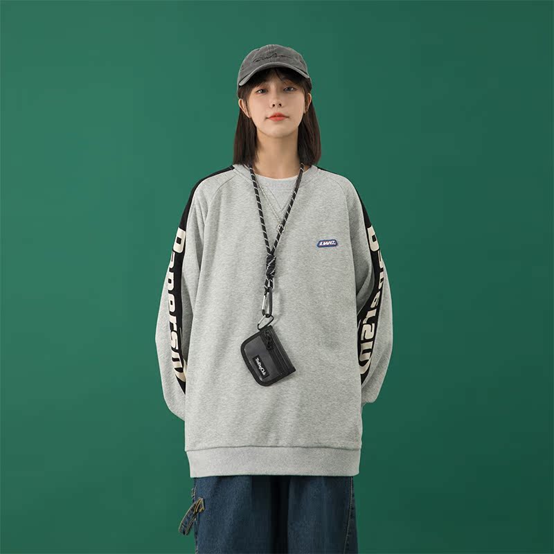 中性风秋新品个性ins宽松百搭长袖卫衣潮W1817P40，男装卫衣，星座1106-3（原星座1111）