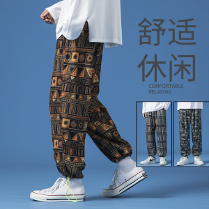 蓝底主推款  宽松休闲裤男裤K12P45图片