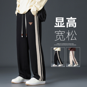 秋季男士运动卫裤长裤拖地休闲男直筒潮XZ1111K303P40图片