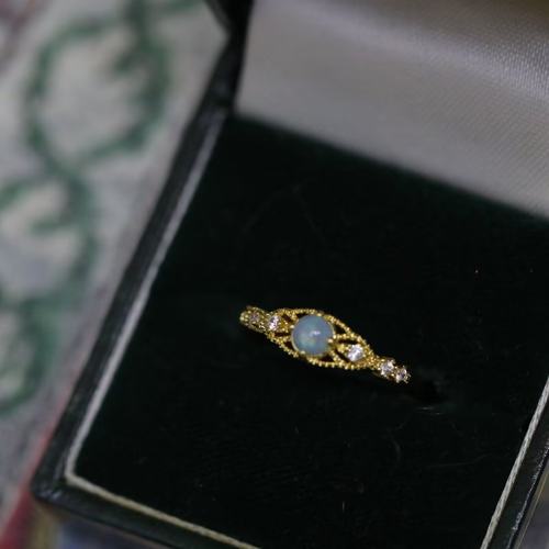 《EYE OF HORUS》埃及法老守护神18K金色异域风戒指出口美国新款