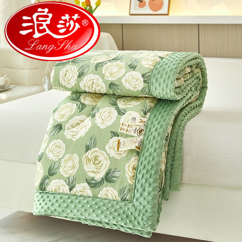 浪莎2005新款秋冬豆豆被
