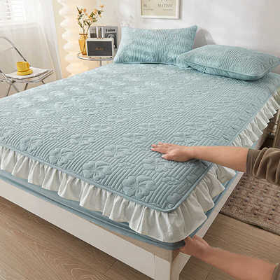 a类母婴级全棉全包床罩夹棉