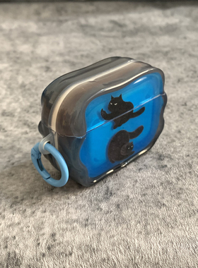 小众ins风表情猫咪适用苹果Airpods4保护套2代无线蓝牙AirPods3耳机壳Airpods3硅胶pro5半透男女新款防摔可爱