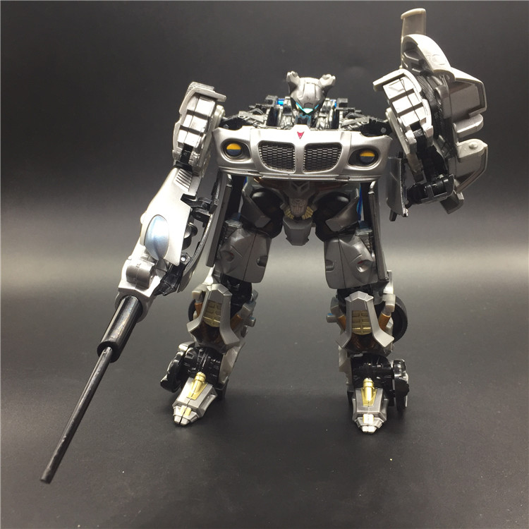 tomy 变形金刚07电影1 加强级/d级 金属色爵士 绝版 美版模型摆件