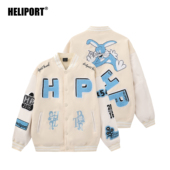 HELIPORT停机坪 25AW天使棒球服外套潮牌男女宽松百搭日常街头