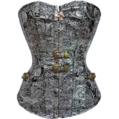 Gothic 欧美宫廷哥特式 束身衣钢扣束腰美体塑身衣女Court corset