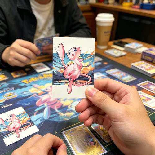 宝可梦卡套梦幻牌套ptcg支持定制ptcg Card sleeve直印细磨砂