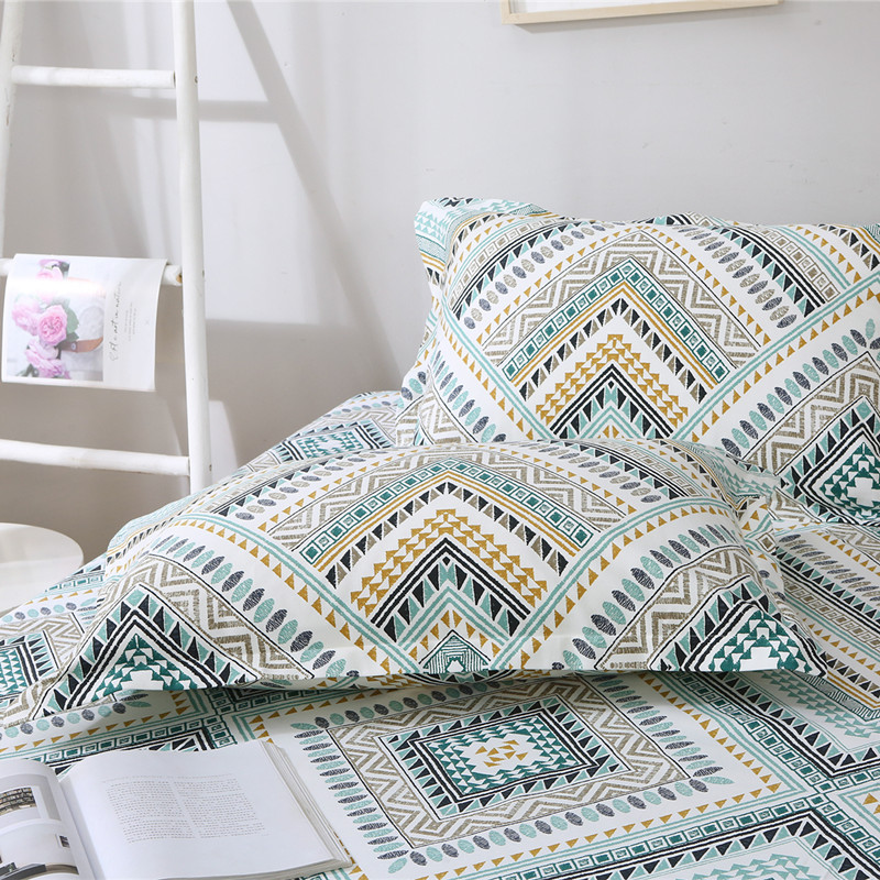 高端亚麻粗布床单北欧风加厚炕单