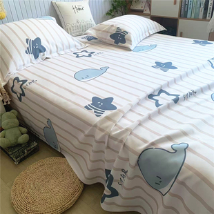 夏季冰丝凉感高档斜纹加厚100%竹纤维床单2025新款儿童空调软凉席