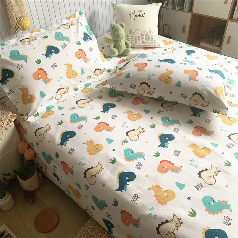 高档纯棉鱼骨纹老粗布床单大炕单