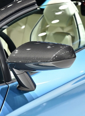 适用于兰博Aventador S SVJ Roadster大牛干式碳纤维后视镜壳 罩