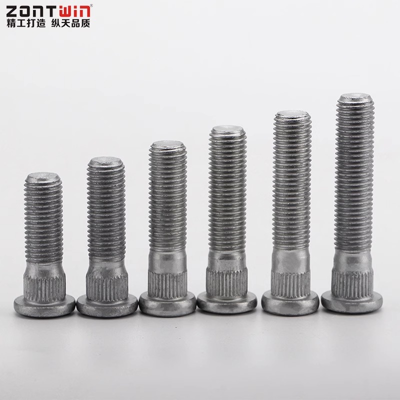 12.9级轮毂改装加长螺丝花键螺杆12.3/13/14.3/15.5/16.3花键