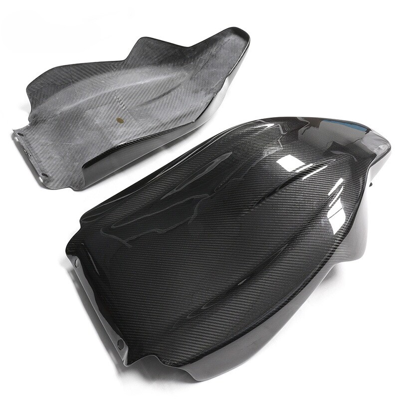 适用宝马M3M4M2G80G87G82干式碳纤维座椅靠背头枕盖SeatBackCover