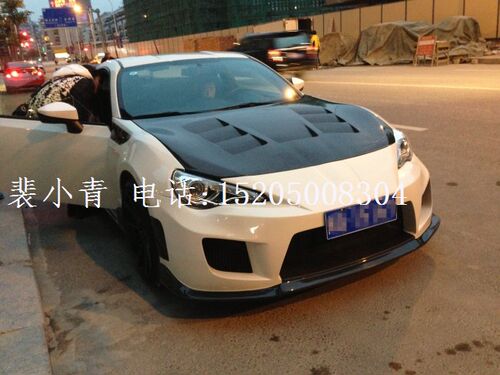 GT86BRZ改装大包围碳纤维叶子板