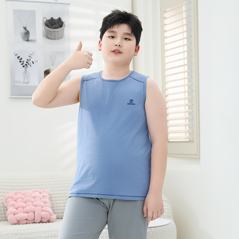 儿童纯棉背心夏季加大加肥