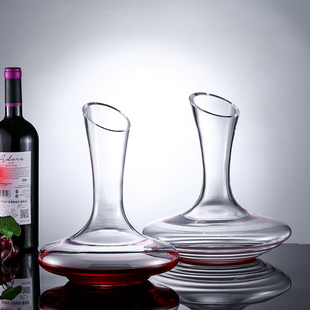 无铅水晶红酒醒酒器家用葡萄酒醒酒壶分酒器大肚酒具 红酒分酒壶