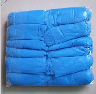 包邮 一次性加厚鞋套 无纺布鞋套脚套居家用布塑料鞋套100只装