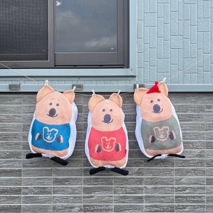 韩国卡通可爱柿子椒熊洗衣机专用洗衣袋衣服防变形保护网袋收纳包