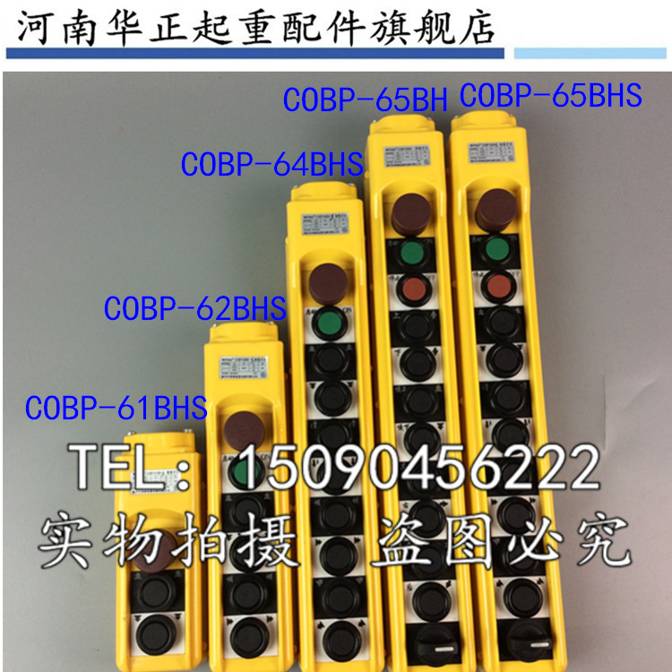 诺泰COBP-61 62 63 64 65 66 67BH行车按钮开关 防雨起重机手电门 五金/工具 其他起重工具 原图主图