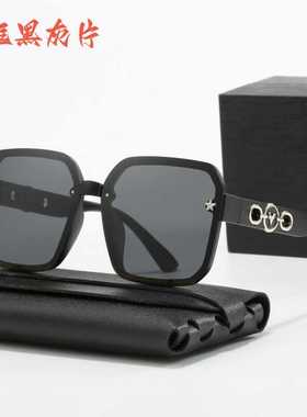 大方框街拍防紫太阳镜显瘦复古