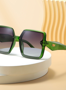 腾悦防紫外线方形潮流女偏光眼镜