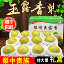 包邮 10斤顺丰 水果原产脆甜梨子礼盒装 山西隰县玉露香梨新鲜当季