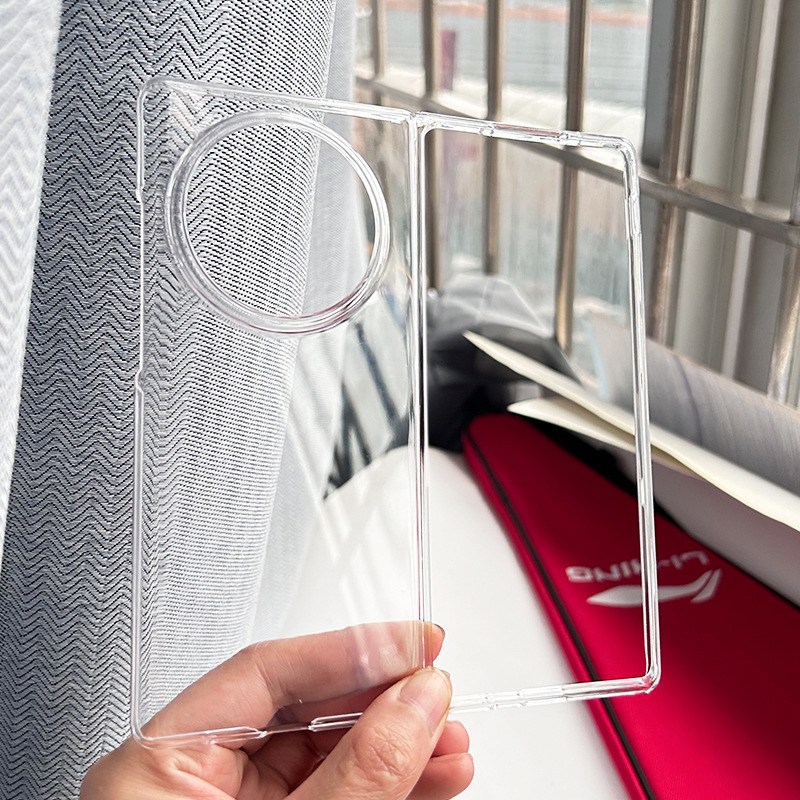 适用vivoxfold3pro手机壳xfold2折叠屏vivo透明保护套vivoxfoid3por防摔vovoxfold十硅胶vivofold2男x女fold1