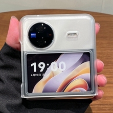 适用vivoxflip手机壳xflip折叠屏新款透明保护套vivo全包vivoxfilp超薄xfilp防摔vivoflip男女款手机壳