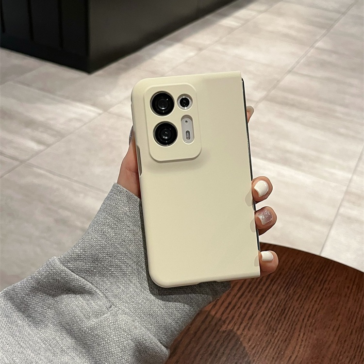 复宇 适用OPPOFindN2手机壳折叠屏新款oppo find n2保护壳女款简约磨砂findn2全包防摔外壳超薄男高级手机套