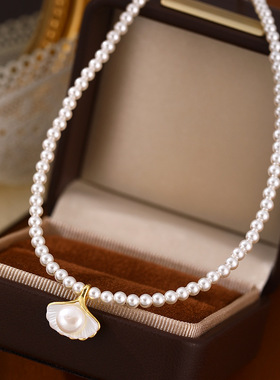 XKDDCT新款项链轻奢小众锁骨链银