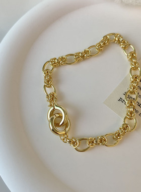 XKDDCT新款马蹄扣手链欧美金属