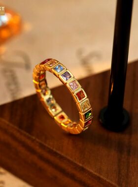 XKDDCT新款满圈七彩时尚精美锆石