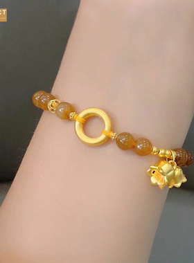 XKDDCT新款网红甜甜圈金色玉铃