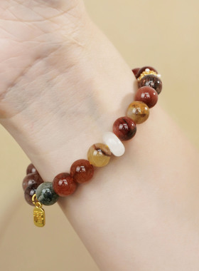 XKDDCT天然福禄寿水晶手链女原创