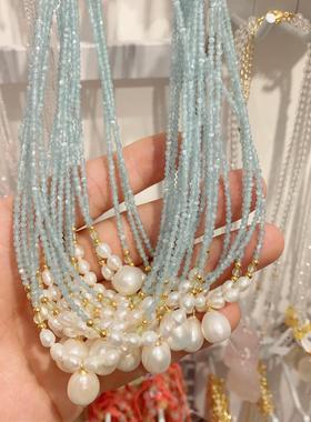 XKDDCT施华洛天然水晶银饰项链招