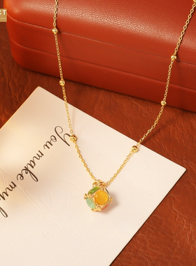 XKDDCT爆款猫眼石魔方项链耳环夏