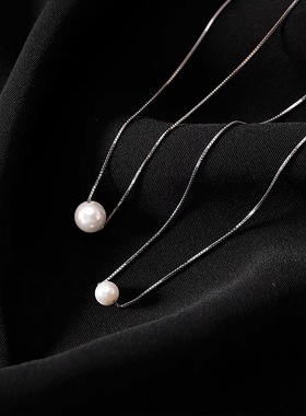 XKDDCTs925纯银锁骨链简约轻奢淡