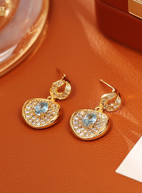 XKDDCT锆石满钻吊坠项链高级感精