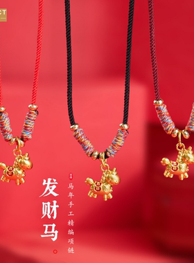 XKDDCT马年好项链配饰女轻奢高级