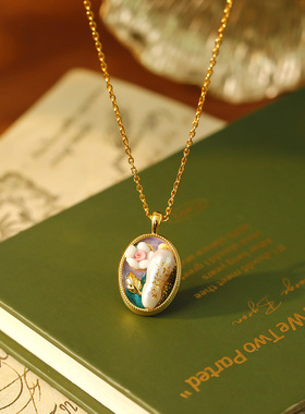 XKDDCT中古风气质不规则金属吊坠