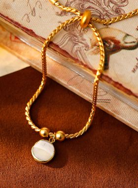 XKDDCT韩国东大门简约气质天然贝