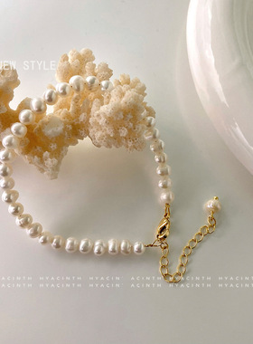 XKDDCT时尚天然淡水珍珠手链简约