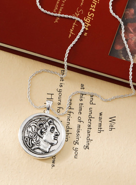 XKDDCT古罗马复古气质仿古币人像