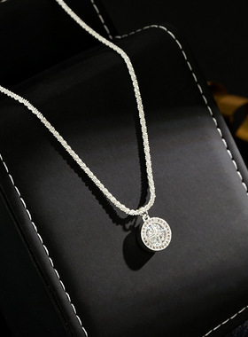 XKDDCT经典优雅轻奢素银色百搭锁