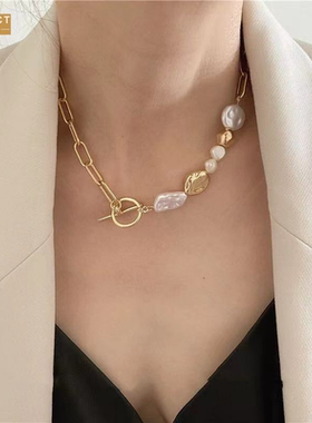 XKDDCT复古几何型欧美轻奢链条韩