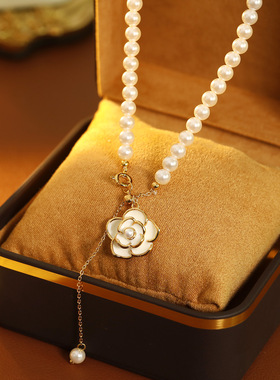 XKDDCT复古气质优雅山茶花施家玻